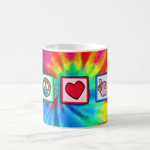 Mug Paix, amour, porcs