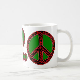 Mug Paix de gribouillis
