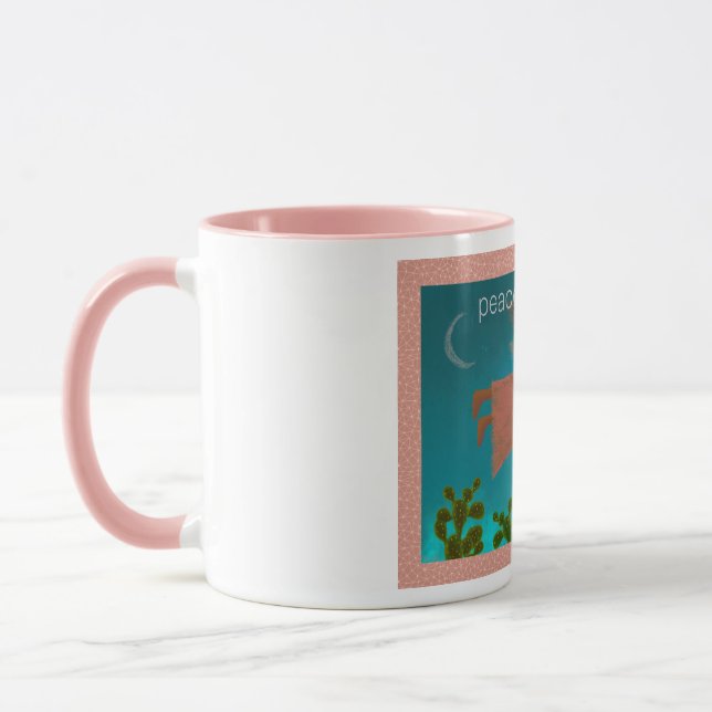 Mug Paix de l'Ange du Sud-Ouest sur Terre (Gauche)