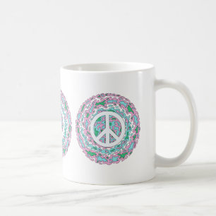 Mug Paix Psychedelique