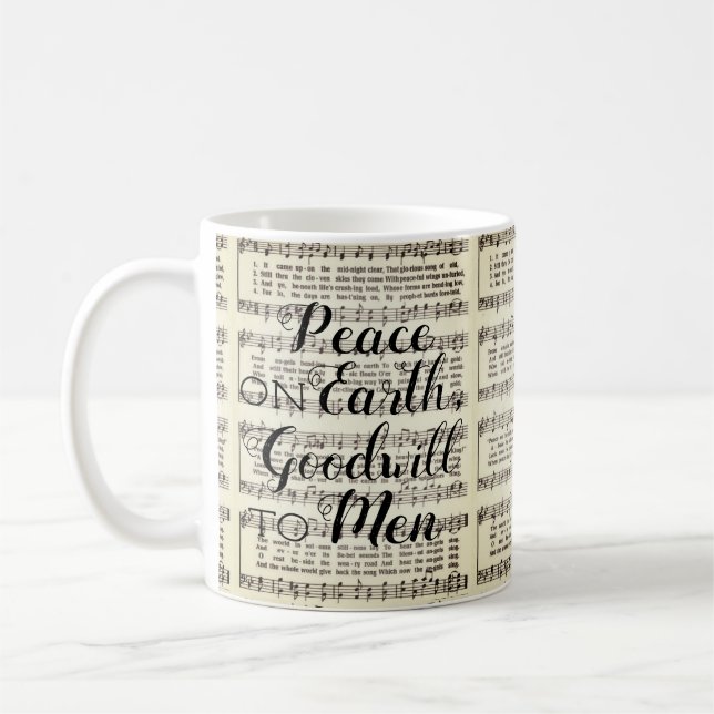 Mug Paix sur Terre (Gauche)