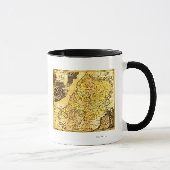 Mug PalestineCarte panoramiquePalestine 2 (Droite)