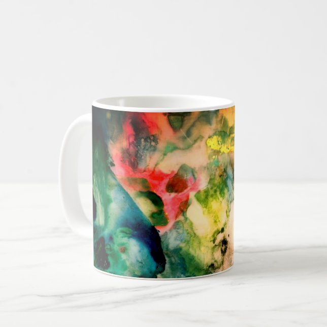 Mug Palette Abstraite (Devant gauche)
