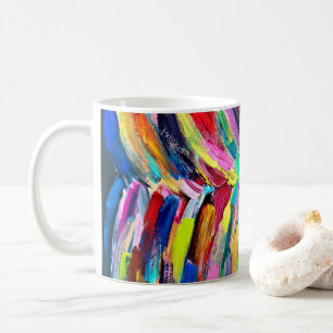 Mug Palette d'artiste colorée  
