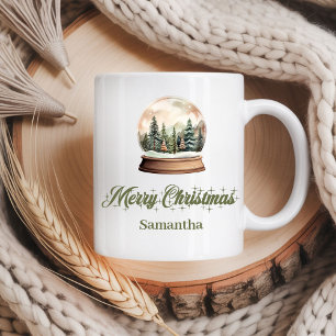 Mug Palette nordique rustique et terreuse pastel nom p