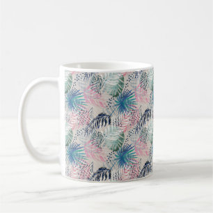 Mug Palm feuille, tropical, Botanique, feuille, jungle