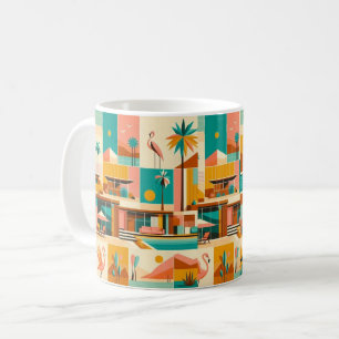 Mug Palm Springs Retro Vibes Coffee Cup