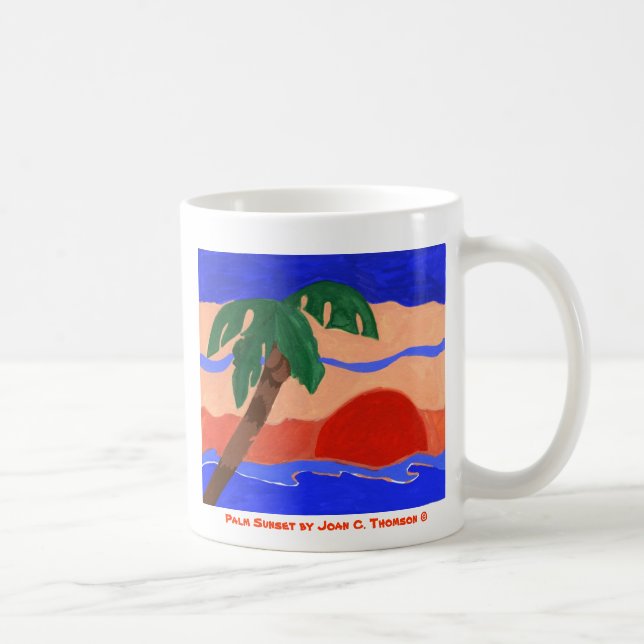 Mug Palm Sunset (Droite)