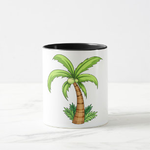 Mug Palm Tree Beach Tropical et Ile Vibes