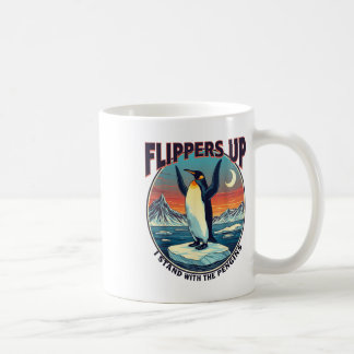 Mug Palmes En Haut Je Me Trouve Avec Les Pingouins Drô