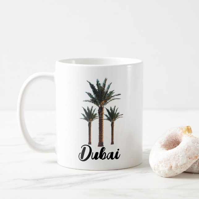 Mug Palmier personnalisé (Avec donut)
