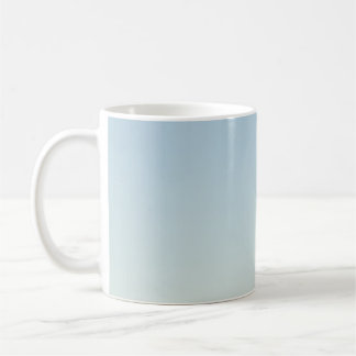 Mug Palmier vert sous ciel blanc le matin
