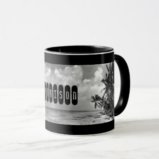 Mug Palmier Vintage Personnalisé