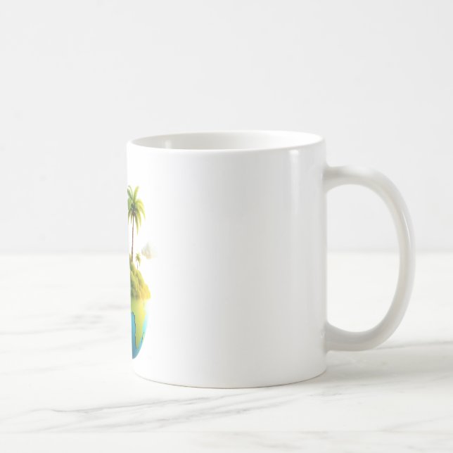 Mug Palmiers de la Terre Musique (Droite)