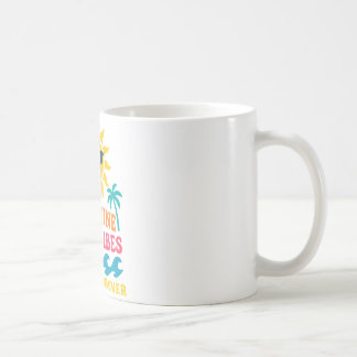 Mug Palmiers & Positivité - Humeur Rétro été