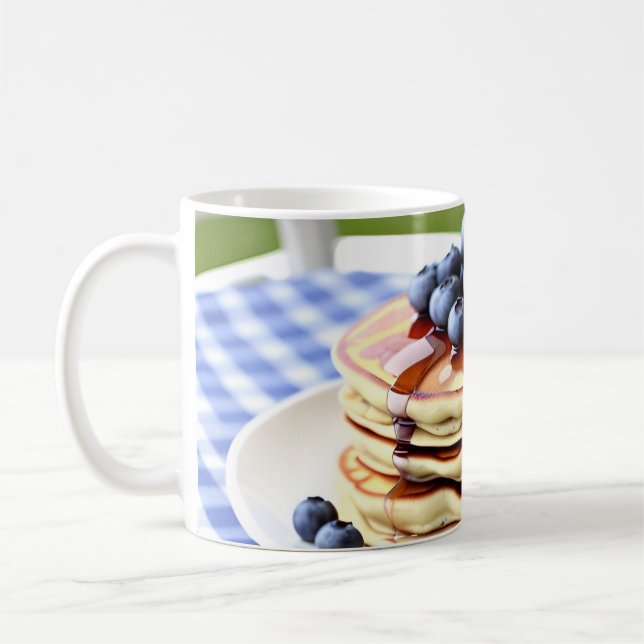 Mug Pancakes aux bleuets (Gauche)