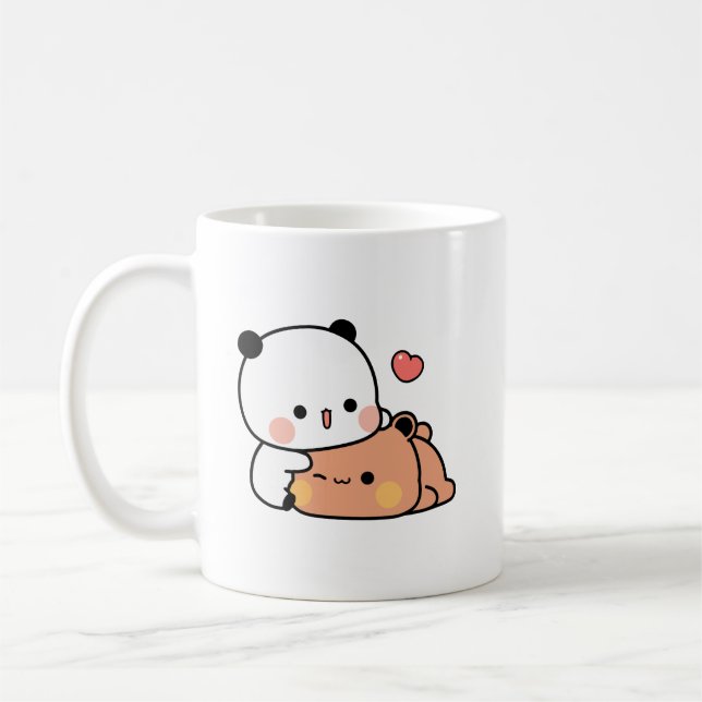 Mug Panda bear, bubu et dudu câlin (Gauche)