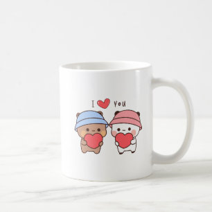 Mug Panda bear, bubu et dudu câlin