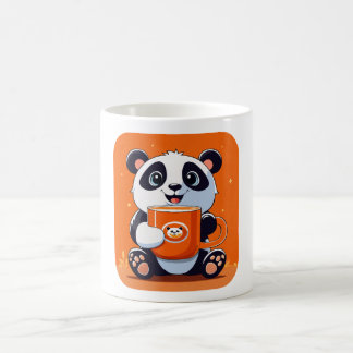 Mug Panda de café : surcharge de gravité