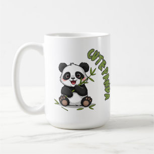 Mug Panda Mignon avec Bambou - Adorable
