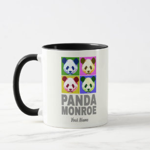 Mug Panda Monroe Ours Pop Art Portrait