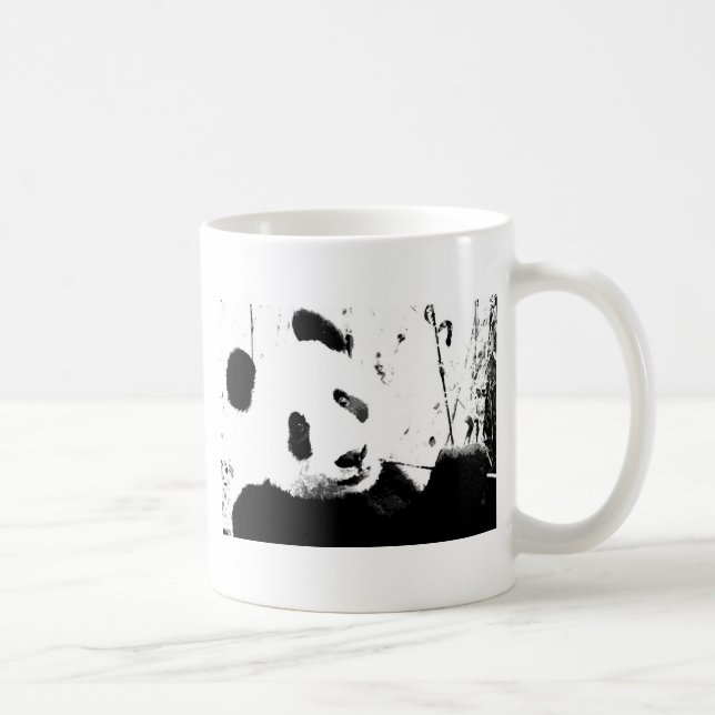 Mug Panda noir et blanc (Droite)