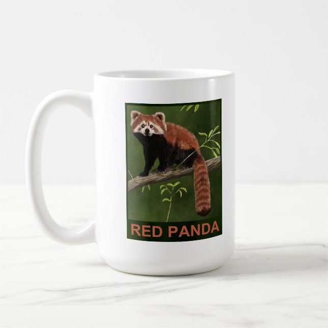 Mug Panda rouge (Gauche)