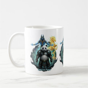 Mug Panda Samouraï - Fusion Spirituelle