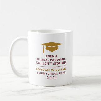 Mug Pandémie personnalisée - Classe supérieure de 2021