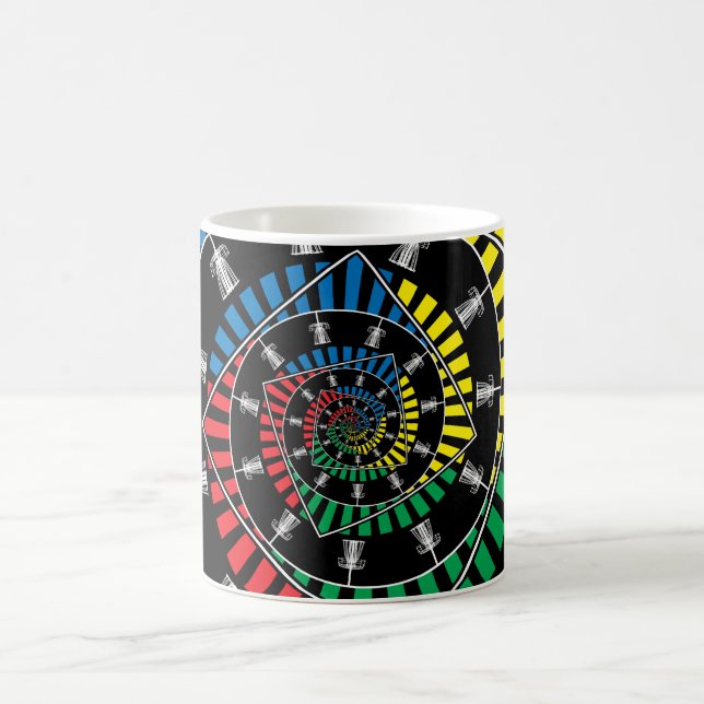 Mug Paniers de golf à disque infini (Centre)