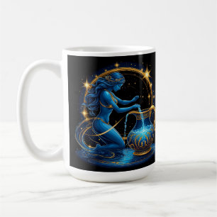 Mug Panneau Aquarius Belle illustration numérique