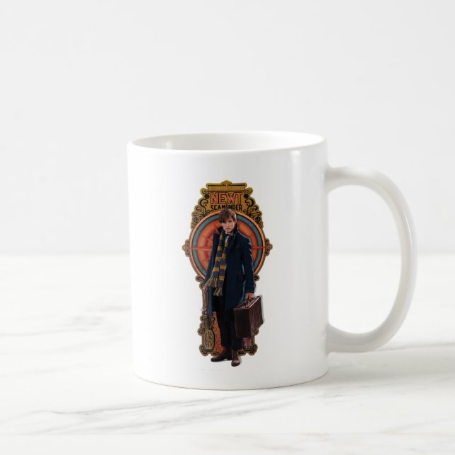 Mug Panneau Art nouveau permanent NEWT SCAMANDER™ (Droite)