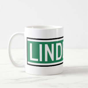 Mug Panneau Boulevard Linden