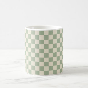 Mug Panneau de contrôle blanc vert et blanc désactivé