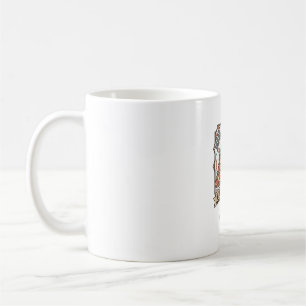 Mug Panneau de sécurité Jésus Étiquette d'avertissemen
