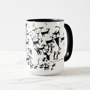 Mug Panneau Petroglyphe des ponts naturels
