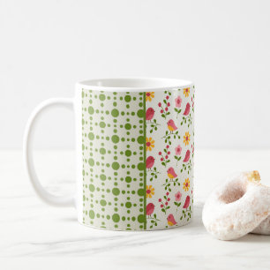 Mug Panneau Retro Pink Spring Birds