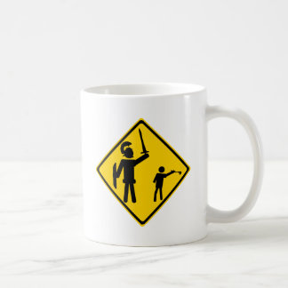 Mug Panneau routier David et Goliath