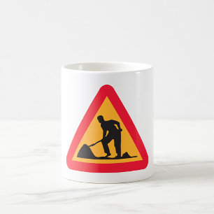 Mug Panneau Travaux routiers