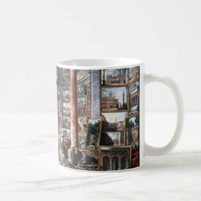 Mug Pannini - galerie des vues de Rome moderne (Droite)