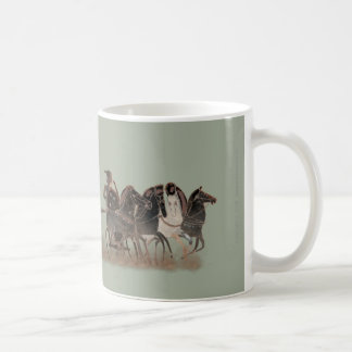 Mug Panoplie - char et chevaux du grec ancien