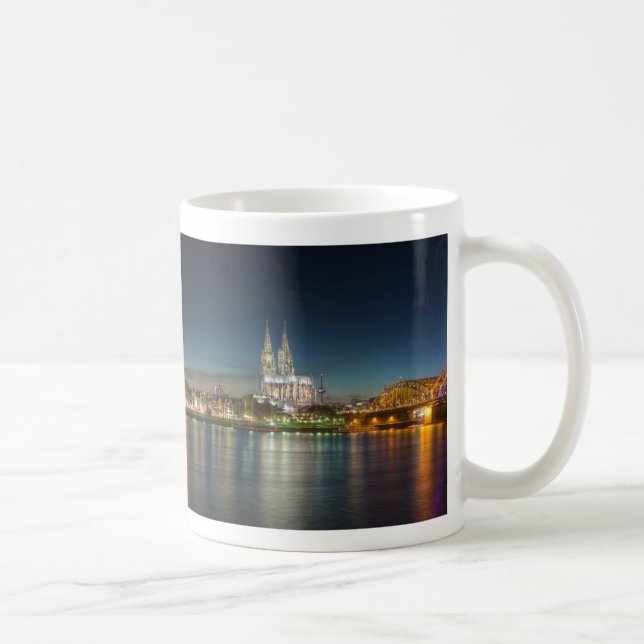 Mug Panorama de Cologne Allemagne de cathédrale (Droite)