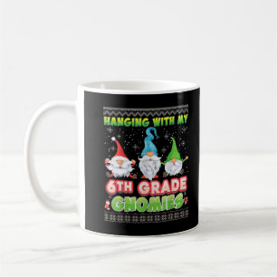 Mug Panser Avec Mes Gnomies De 6e Année Chr Doux Laide