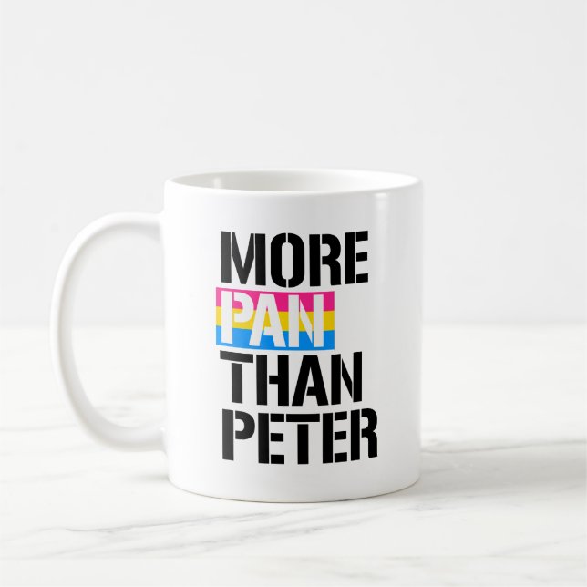 Mug Pansexuality - plus de casserole que Peter - - (Gauche)