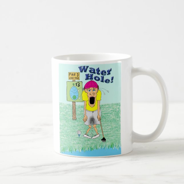 Mug Pantalon de golf à trou d'eau (Droite)