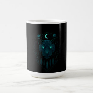 Mug Panthère Astrale - Prédateur Cosmique Sombre