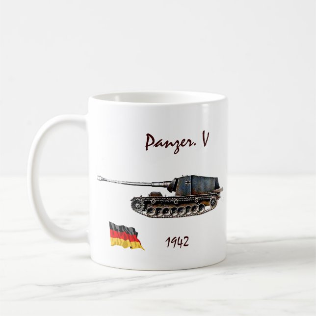 Mug Panzer. V réservoir - WW II (Gauche)