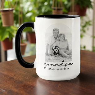 Mug Papa a fondé en 20XX une photo simple moderne