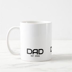 Mug Papa a fondé un nouveau cadeau pour papa