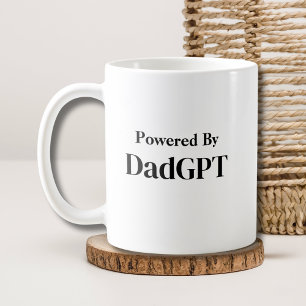Mug Papa Anniversaire Drôle - Alimenté Par PapaGPT - B